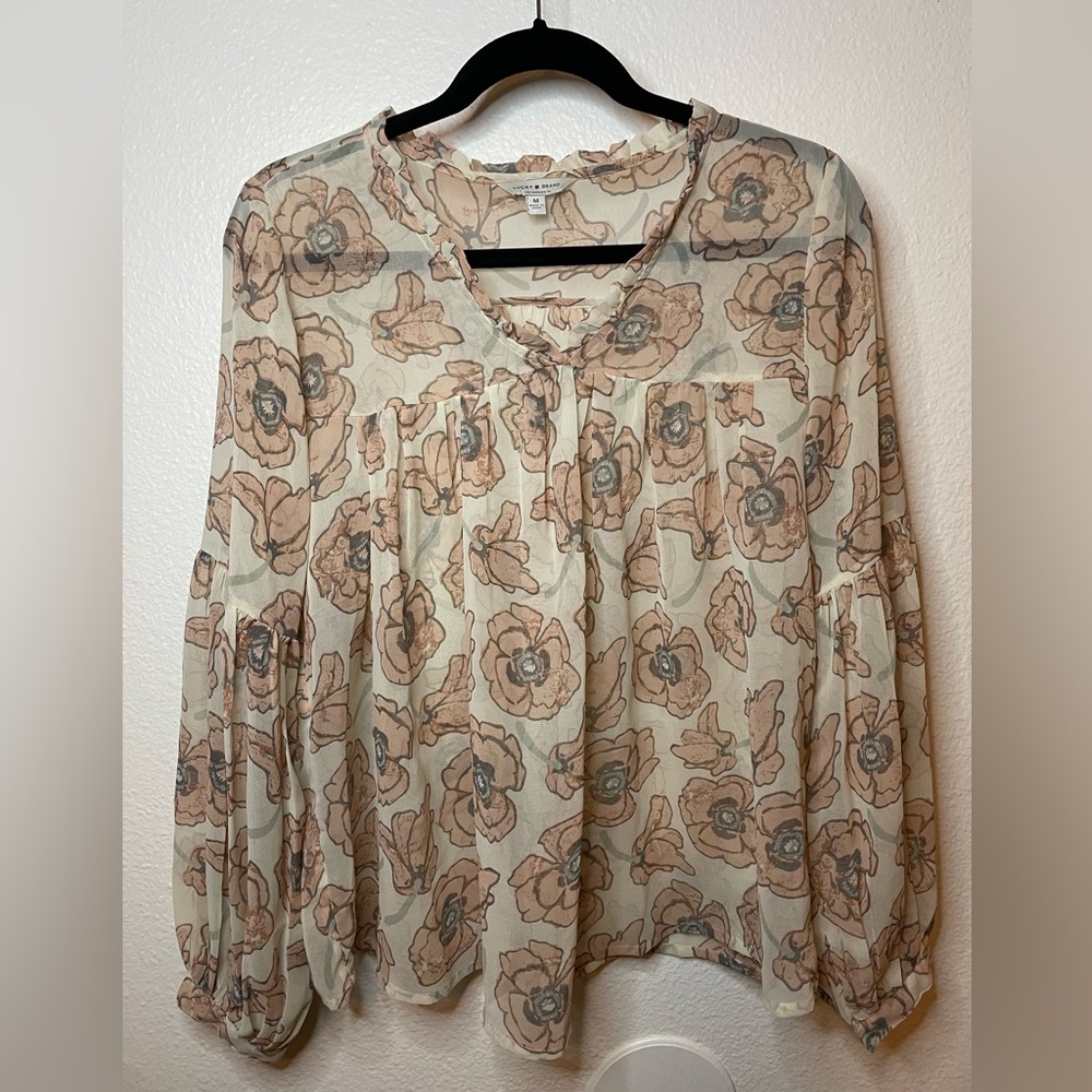 Lucky Poppy Blouse